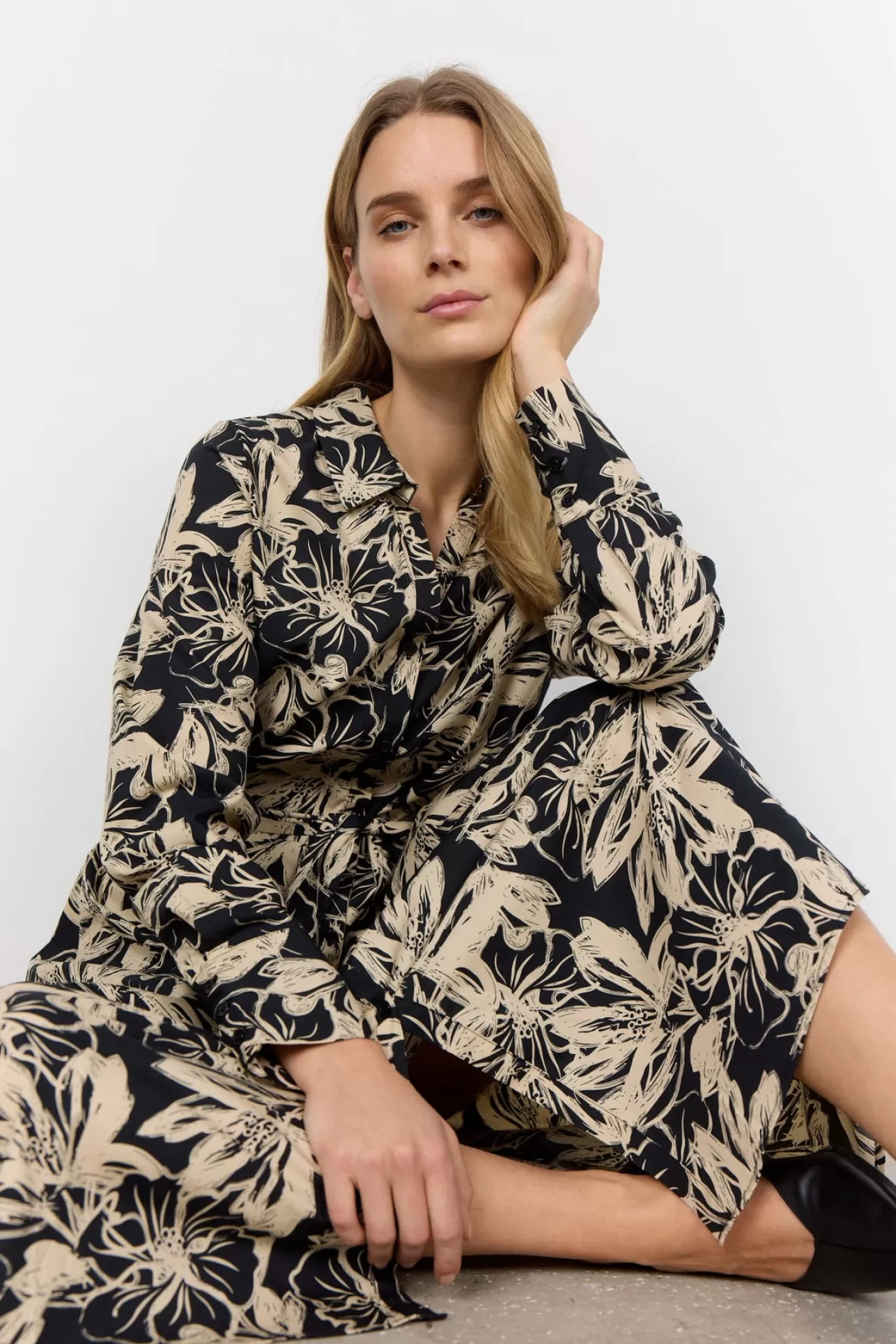 scimone_2_klnning_svart_4-1.webp Soyaconcept SC-IMONE 2 Klänning Svart